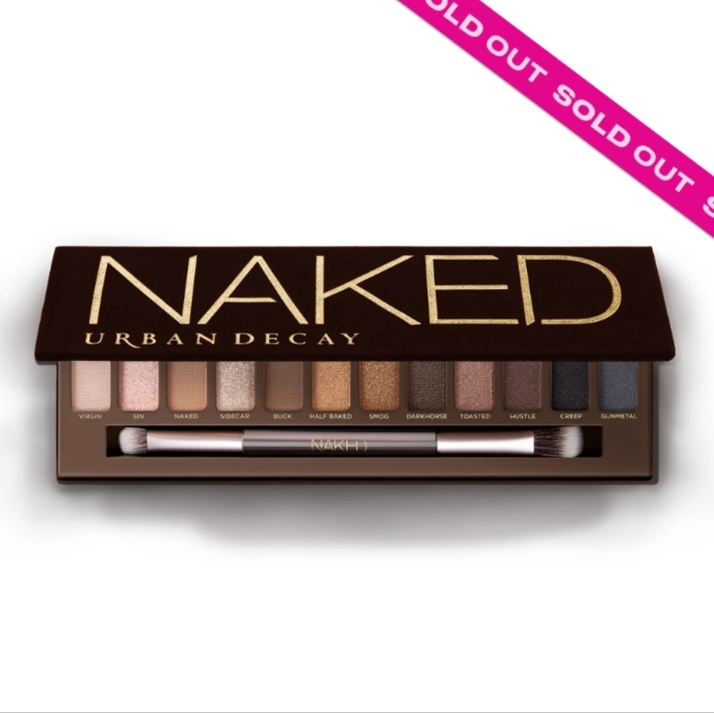 Urban Decay Original Naked Palette RARE sold out Discontinued eyeshadow nude NWT